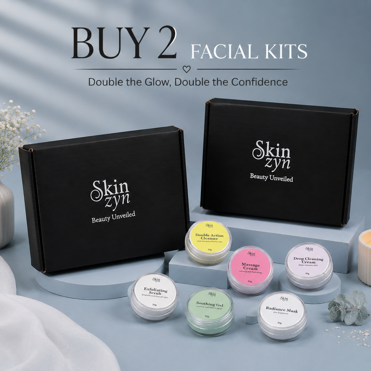 Buy 2 Facial Kits & Save Rs.250